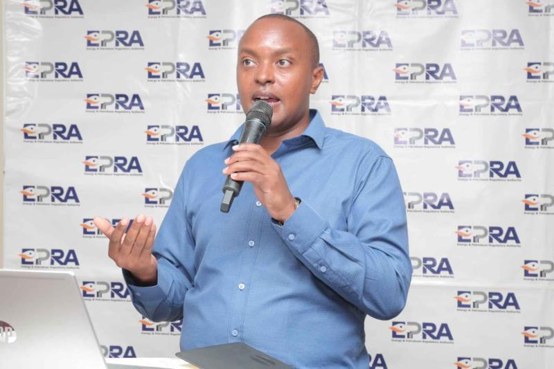 File image of EPRA Petroleum and Gas Director Edward Kinyua.
